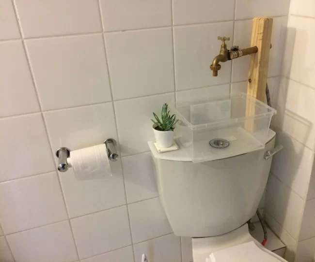 Toilet With Sink In Cistern